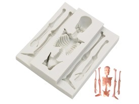 Molde silicona esqueleto completo